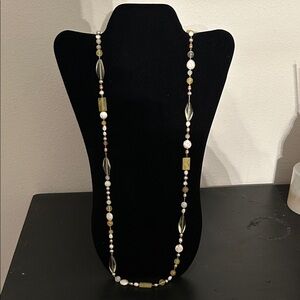 Elegant Multi-Color Beaded Necklace